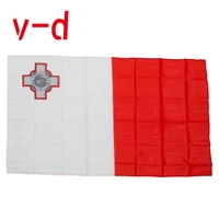 free shipping xvggdg 90 x 150 cm malta flag malta country indoor outdoor banner pennant home decoration polyester banner