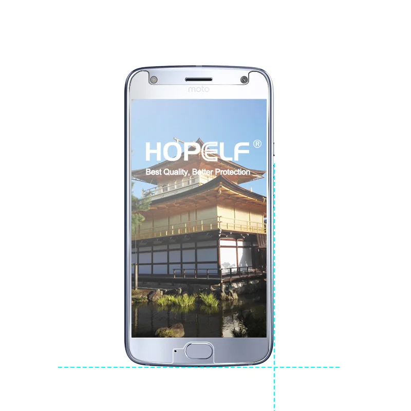 2 шт. защитная пленка HOPELF для Moto X4 закаленное стекло 2.5D 9H на телефон Закаленное