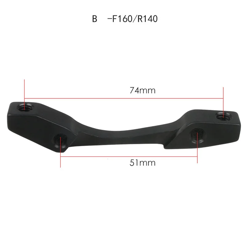 Адаптер дискового тормоза BB5 для велосипеда F160/R140 F180/R160 F180R180 F203R180 дисковые роторы