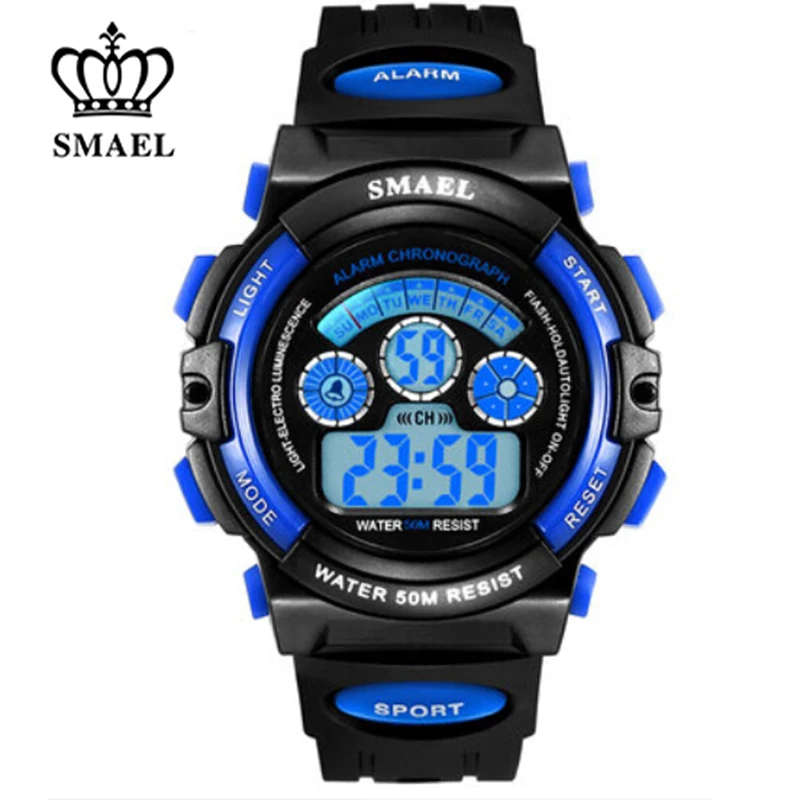 SMAEL детские модные спортивные часы для мальчиков или девочек подарок 0508B уличные
