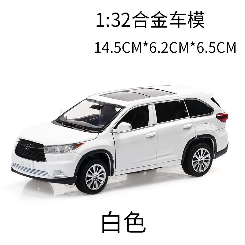 Модель автомобиля Honda Odyssey Lexus Nx200t Lx570 Toyota CRV Highland 1:32 Автомобильные Игрушки из сплава для детей металлические Литые машины детские игрушки - Цвет: 4