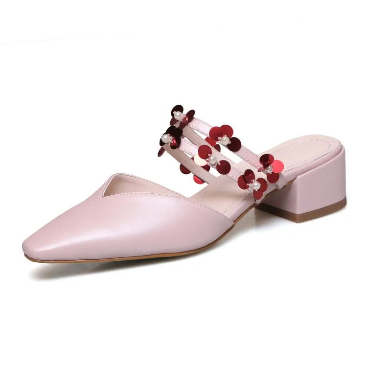 MLJUESE/женские шлепанцы из мягкой коровьей кожи летние пляжные сандалии белого