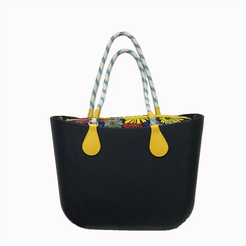 Классическая женская сумка, O Bag, стильные ручки, силиконовая прорезиненная водонепроницаемая пляжная женская сумка, женская baobao ЭВА, водонепроницаемая, через плечо, O Bag - Цвет: 1