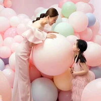 5pcslot 36 inch balloons jumbo pastel big helium macaron balloon pink latex balloon wedding arch decoration