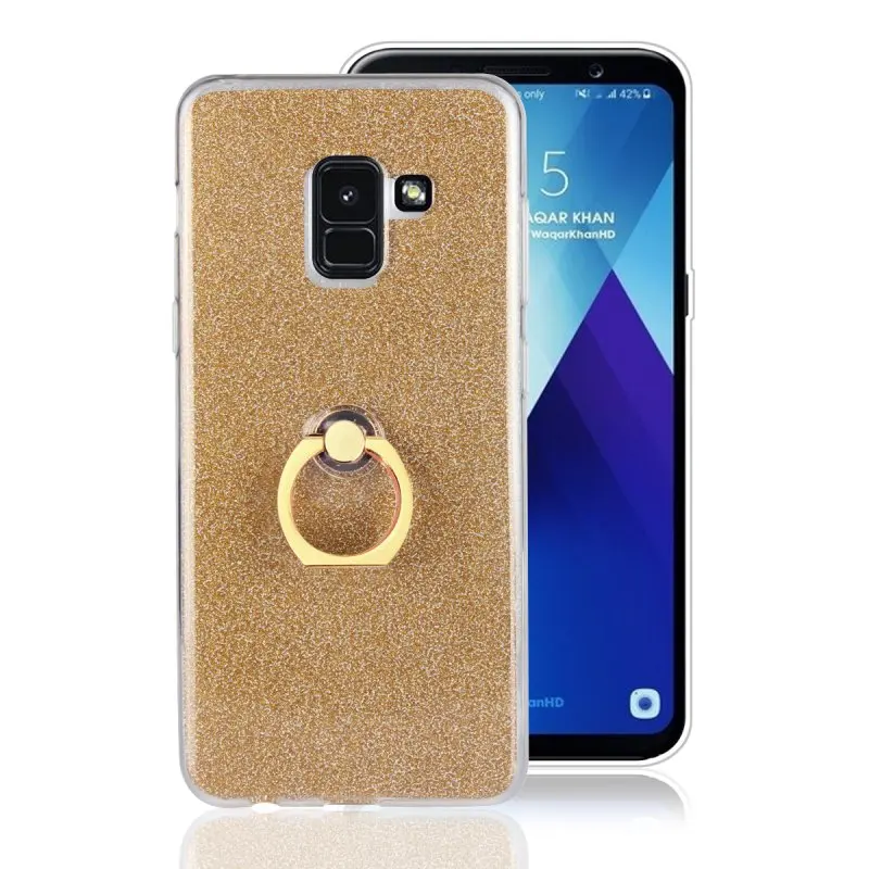 BELIAL чехол для телефона samsung Galaxy A8 2018 Блестящий ТПУ силиконовый A3 A5 A7 2016 2017 кольцо