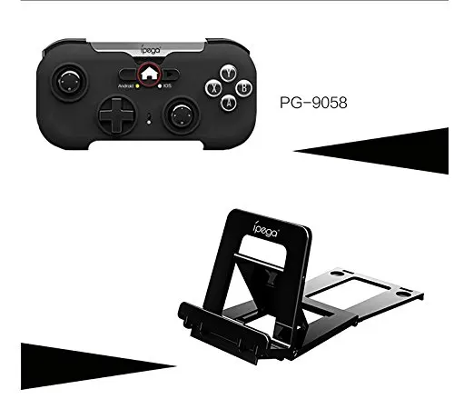 Новый IPEGA pg 9058 черный мастер Беспроводной bluetooth геймпад с кронштейн для IOS/Android
