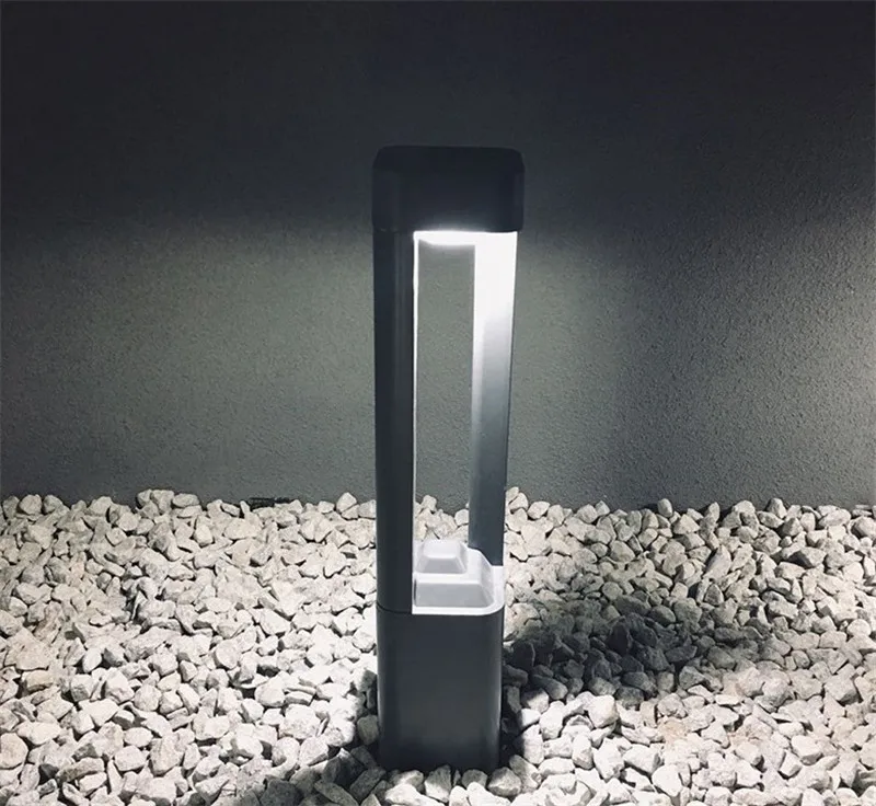 10W Outdoor Bollard Garden Lights Landscape Led Lawn Lamps Waterproof Pathway Villa Courtyard Pillar Light Park Bollards Lamp