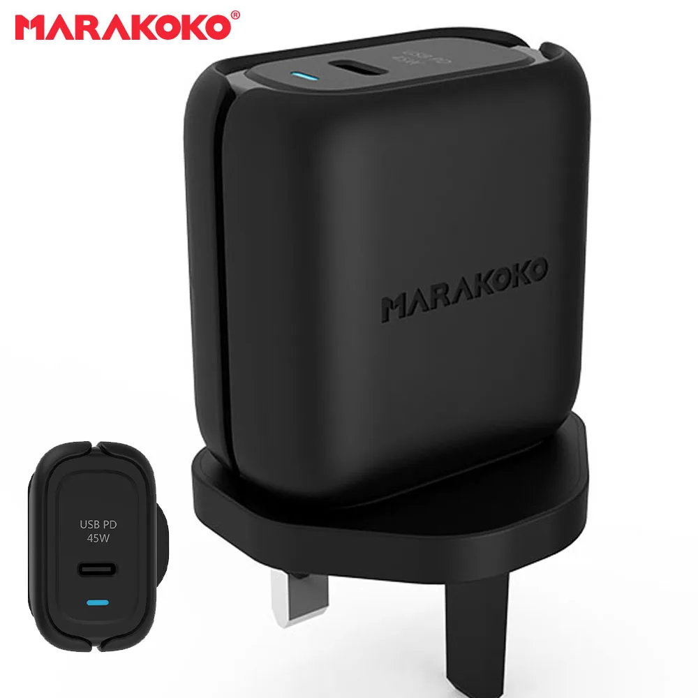Marakoko MA35 Великобритания Plug USB-C PD3.0/Мощность Delivery3.0 стены Зарядное устройство 24 Вт