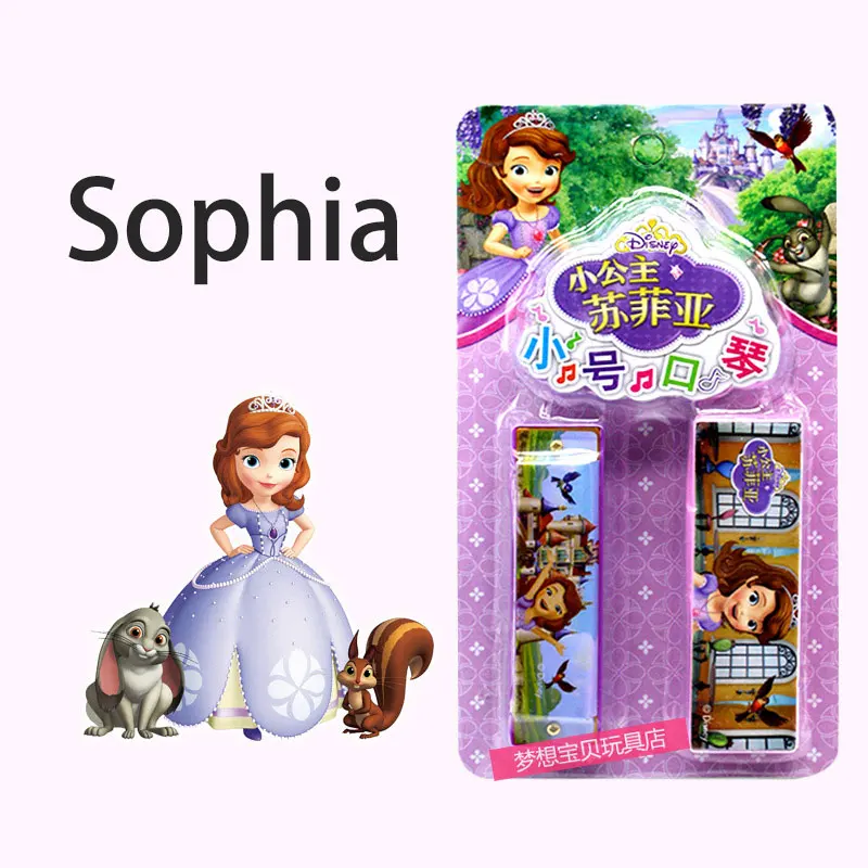 Детская Губная гармошка Дисней car3 Lightning McQueen Sophia детские игровые инструменты