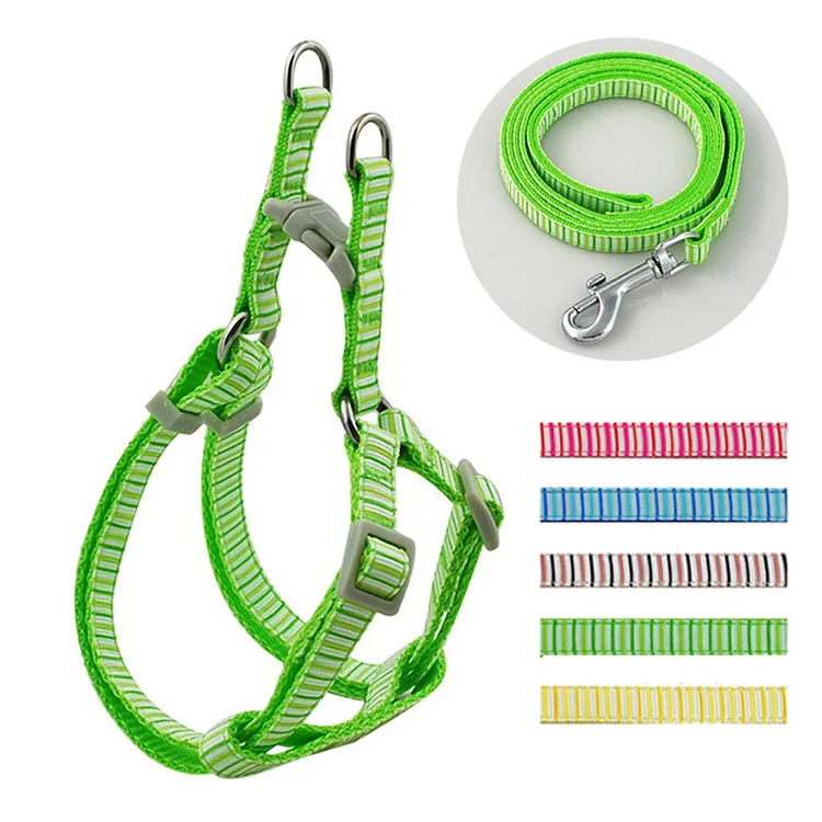 Поводок для щенков из мягкого нейлона в Вертикальную Полоску | Дом и сад