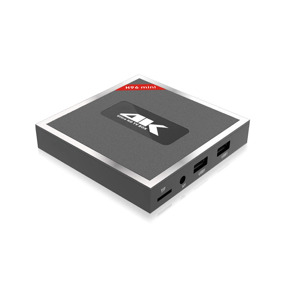 H96MINI TV Box 2G di RAM 16G ROM Amlogic T962E Восьмиядерный 4 K HD BT Android 7 1 Controllo Vocale Smart Media|ТВ-приставки