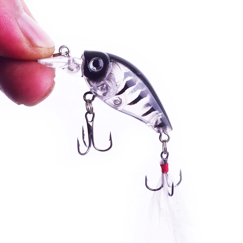 1 шт. рыболовная приманка с петлей 45 мм 3 5 г|lure bait|crank bait3d fish eyes |