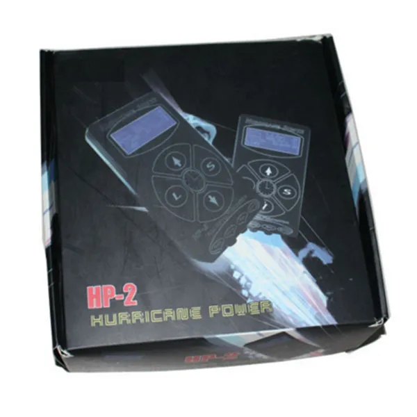 Профессиональная цифровая тату машина HP 2 с двойным черным ураганом источник