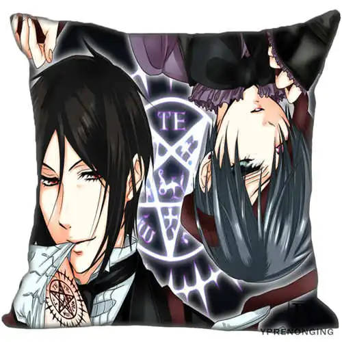 Pillowcase Лучший пользовательский черный-Батлер(1)@ 1 Подушка Чехол Спальня дома квадратная Наволочка на молнии(с одной стороны)#190404-01-77 - Цвет: Pillowcase