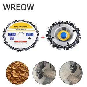 45in резьба по дереву дисковая шлифовальная машина дисковая цепь деревообрабатывающий пильный диск режущее лезвие шлифовка шлицевая пила для углового шлифовального станка