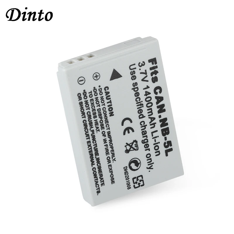 Dinto 1 шт. NB 5L NB5L замена цифровой Камера Батарея объектива Цифрового Фотоаппарата