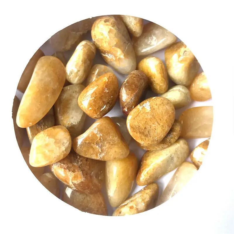 Оптовая продажа 100 г натуральный Асимметричный Желтый авантюрин оздоровительные