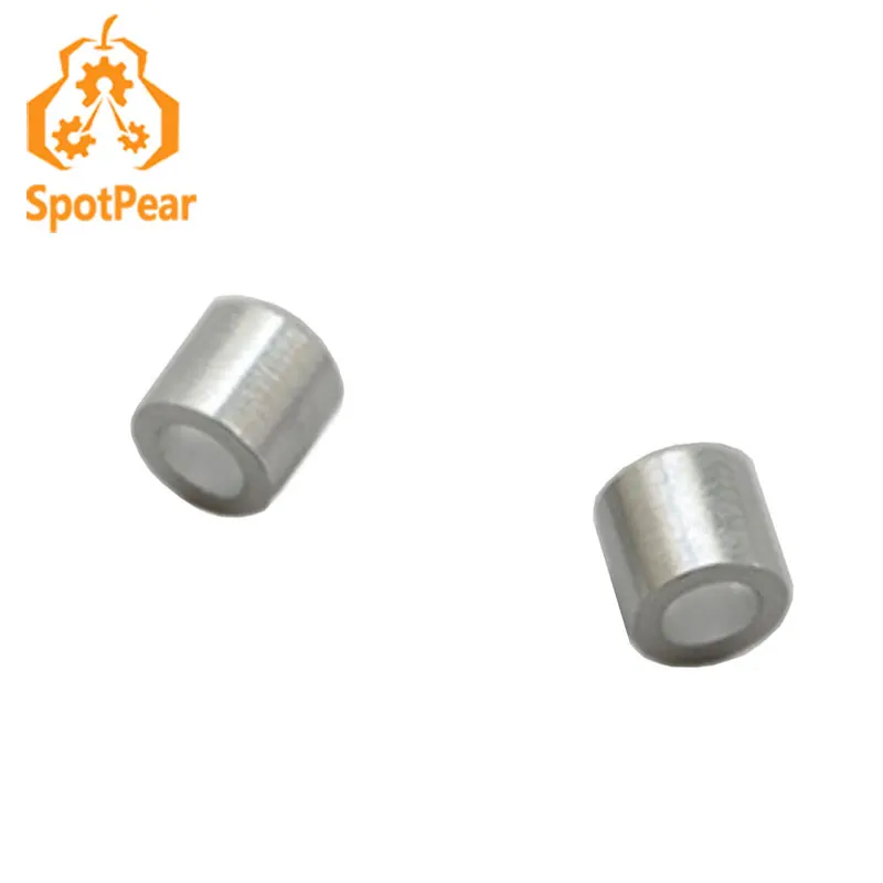 

3d printer accessories Thin-walled Cylinder aluminum Gasket-5.5x8.5x9