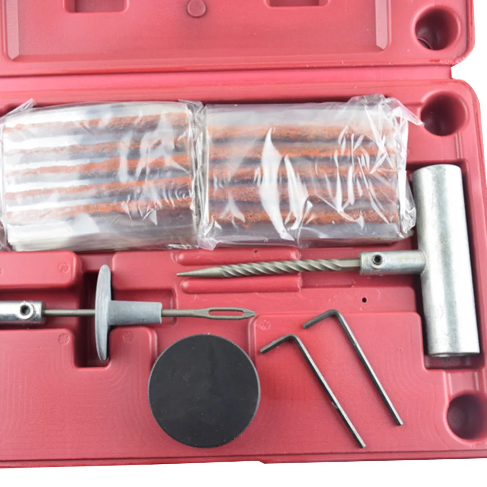 Автомобильный мотоциклетный портативный бескамерный комплект для ремонта