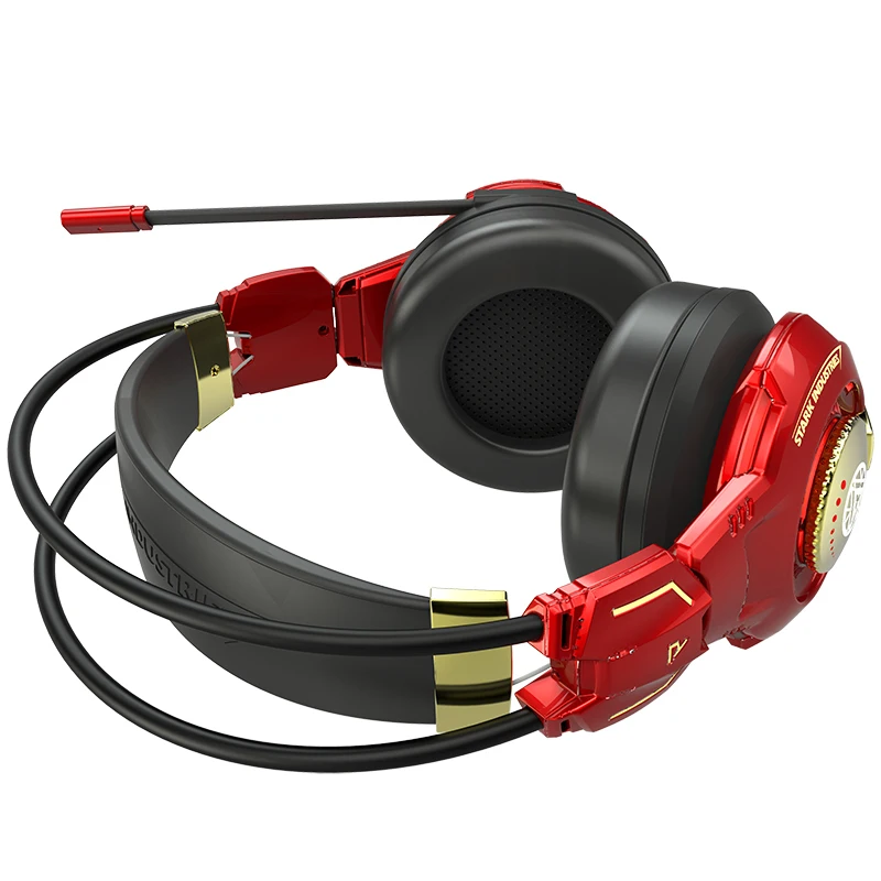 Игровая гарнитура E 3LUE EHS968 the Avenger Iron Man профессиональный вибрация проводные