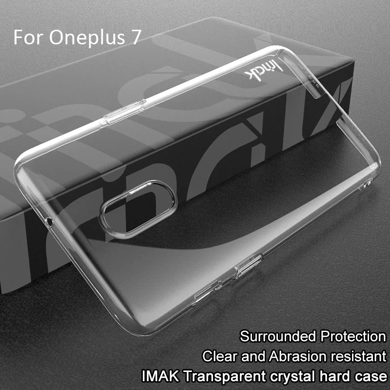 Imak Air кристально прозрачный чехол для Oneplus 7 Pro Жесткий пластиковый Чехол для Oneplus 7