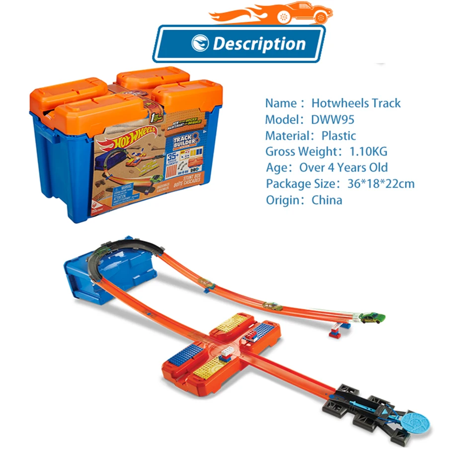 Hot Wheels автомобильный трек-бокс набор многофункциональных Brinquedos Diecast Hotwheels детские игрушки для детей подарок на день рождения oyunca