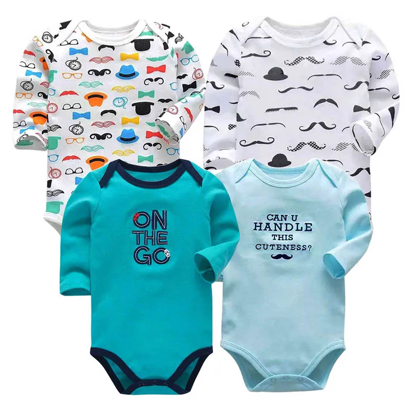 Нежное боди для новорожденных одежда малышей хлопковая с длинными рукавами и