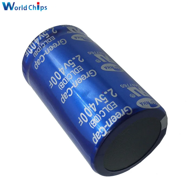 2 5 V 400F 60*35mm 2.5V400F 60x35mm супер фарад конденсатор низкая ESR высокая частота Ultracapacitor