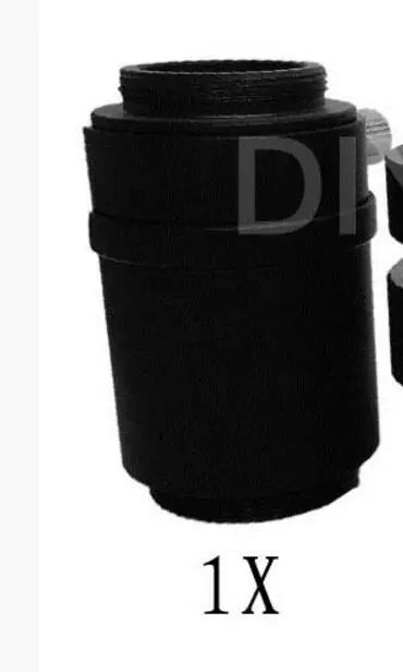 1X Adapter 0.5X 0.35X 1.0X c-крепление объектива TV1/2 1/3 CTV Адаптер C-Mount камера адаптер для Тринокулярный стереомикроскоп Вспомогательный объектив - Цвет: 1X Adapter