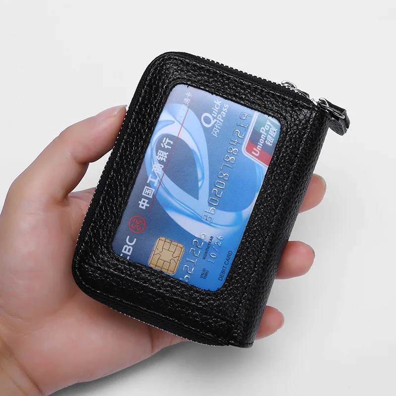 Бренд westкрик RFID Блокировка натуральная кожа кредитный держатель для карт Противоугонная Визитная Карточка Чехол антимагнитные кошельки для мужчин/женщин
