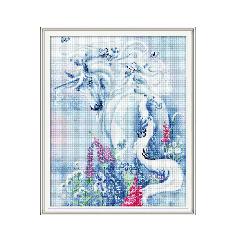 Алмазная картина Joy Sunday специальной формы с животными полностью квадратная 5D