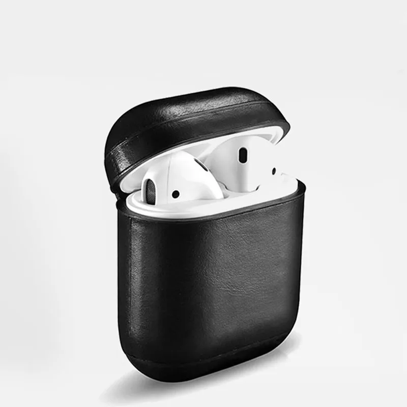 Ostart кожаный чехол для Apple Airpods противоударный гарнитура AirPods s Ultra Air pods тонкий