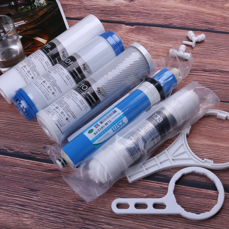 Пять уровней обратного осмоса чистой воды RO фильтр очиститель элемент