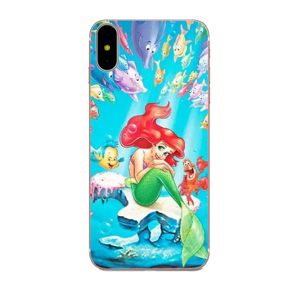 Мандалы русалки весы для Apple iPhone X XS Max XR 4 4S 5 5C 5S SE 6 6S 7 8 Plus Мягкий