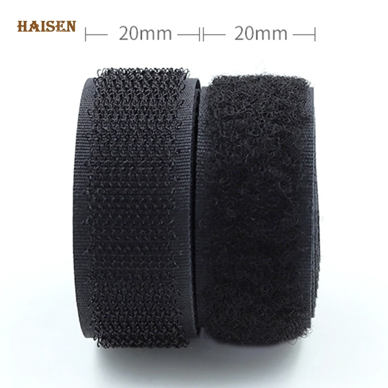 Haisen 2 см * 1 м Мягкий Нейлоновый крючок и петля клейкие наклейки AB/волшебная лента