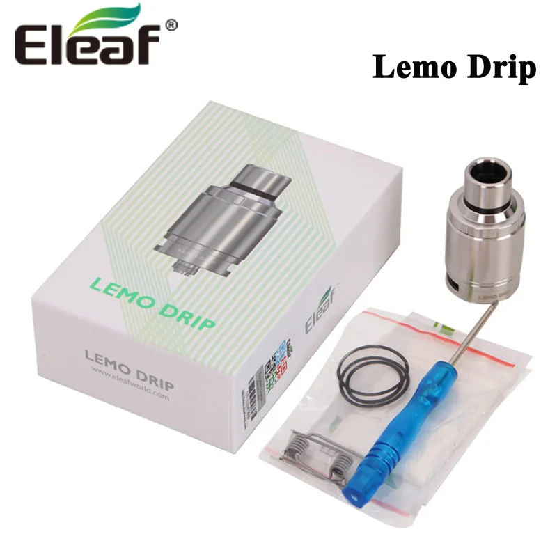 Атомайзер для электронной сигареты eleaf lemo оригинал с регулируемым потоком