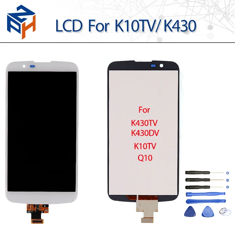 For LG K430dsY K430DS K10TV Q10 K430TV LCD Touch Screen Digitizer Assembly Replacement for K10 LTE K430 K420N K410 Display | Мобильные