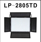 Falconeyes 140W фототехническое оборудование двухцветный светодиодный студийный видео панельный светильник профессиональный свет для фильмов/фильмов DC LP-2805TD