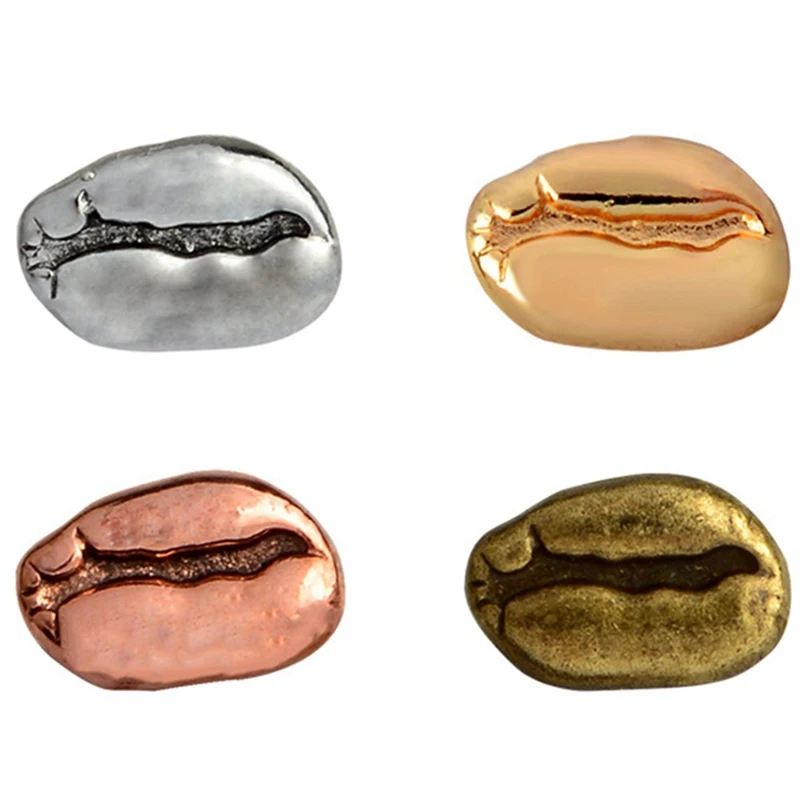 1 шт.! Металлическая Булавка милая форма кофейные бобы рубашка сумка кепка куртки