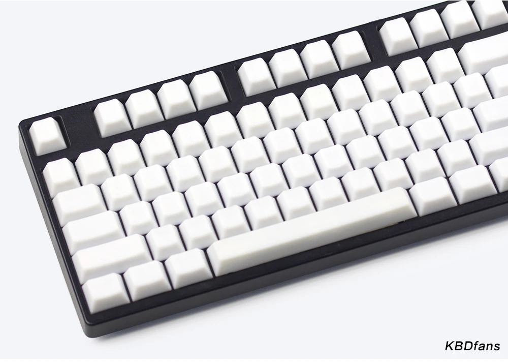 Enjoypbt брелки ISO ключи пустые pbt брелки 117 клавиши Вишневый профиль для cherry mx механическая клавиатура темно-черный cmyw