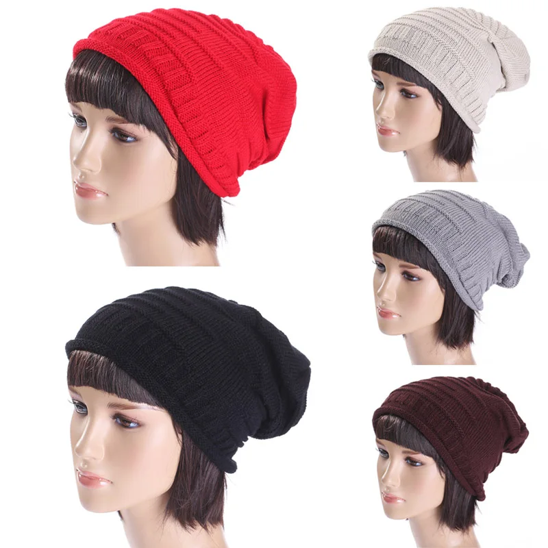 Новинка плиссированная шерстяная однотонная бейсболка плотная Вязаная Шапка