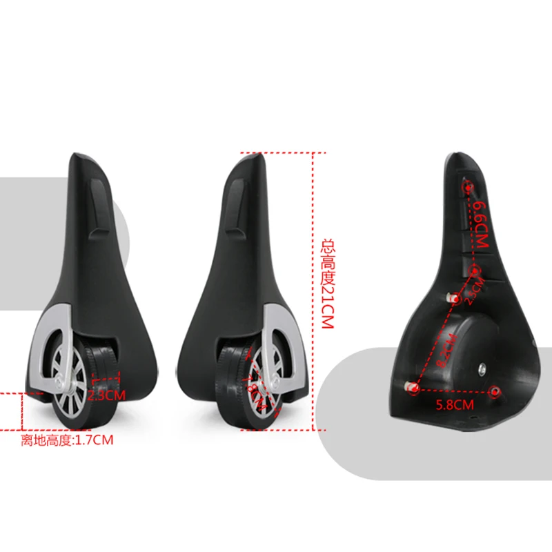 2018 новый чемодан ремонта колес Spinner Замена Чемодан Колеса МНЛЗ сумка Запчасти