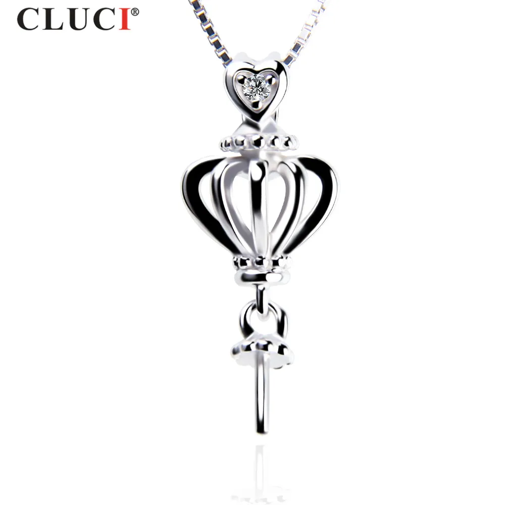 Ювелирные изделия CLUCI из серебра 925 пробы с искусственным жемчугом высокого