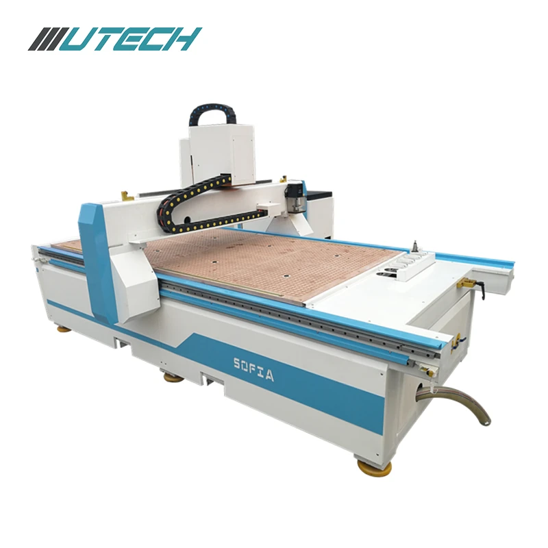 Utech CNC маршрутизатор 1325 с серводвигателем вакуумный стол для комплексной