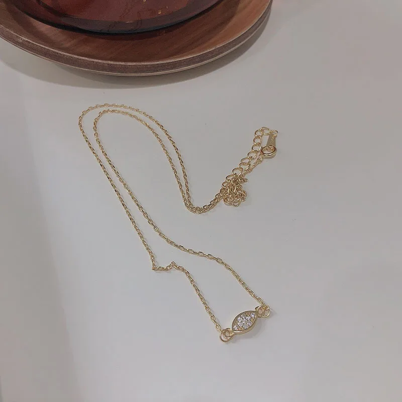 Peri'sbox Мода 925 стерлингового серебра Сердце ожерелье для женщин глаз кубическое ожерелье с фианитами Нежная любовь простые ювелирные изделия
