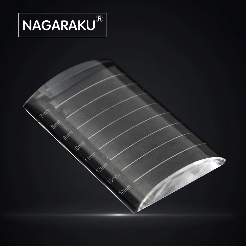 Nagaraku норковые ресницы nagaraku наращивание ресниц Кристальные мерные накладки индивидуальная клейкая подставка накладное усиление