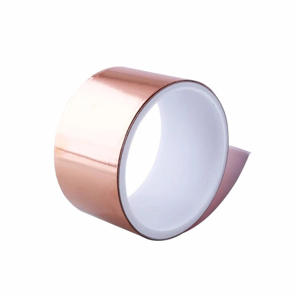 Новинка 50 мм x 2 м электрическая гитара Бас Пикап EMI медная фольга лента