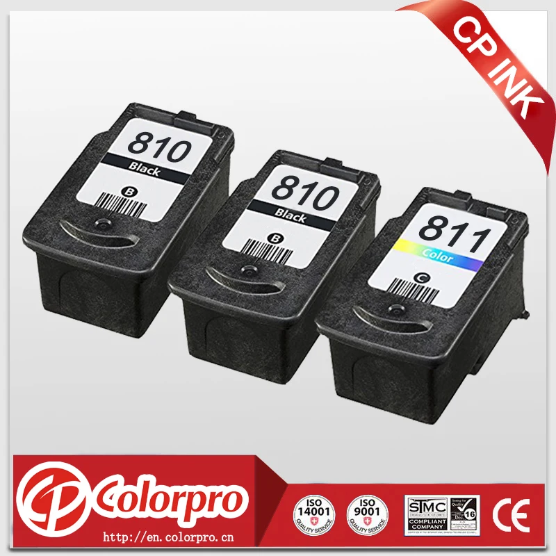 CP Восстановленный чернильный картридж PG-810XL CL-811XL для Canon PIXMA IP1180 IP1200 IP1600 IP1800 IP1880