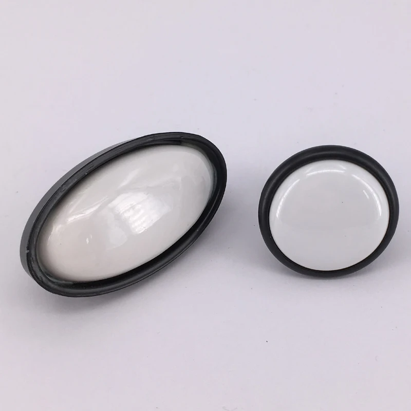 Ручка для кухонного шкафа 5 шт. ручка двери ящика мебель простой черный белый