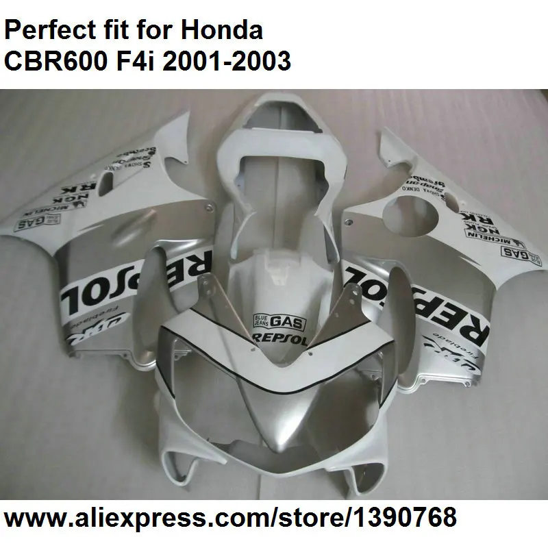 Лидер продаж комплект обтекателей для Honda CBR 600 F4i 01 02 03 Обтекатели CBR600F4i 2001 2002 2003